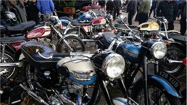Some of our bikes at Ryhope Pumping Station Show
